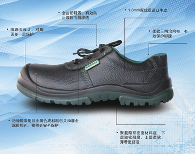 【占秦PPE】脚部伤害的分类及安全鞋的重要性